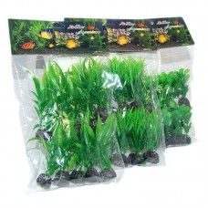 Plante artificiale 3" - 7 cm 10/set