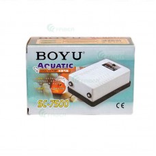 Pompa aer acvariu BOYU SC-7500 2*1.5 L/min 3.5 W