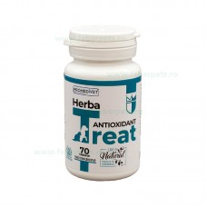 Tablete Herba-Treat Antioxidant pentru caini si pisici 70*1 g