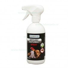 Spray ECTOCID NATURAL antiparazitar caini, pisici pasari 500 ml