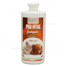 Sampon PRO-VITAL cu ulei de nurca caini si pisici 500 ml